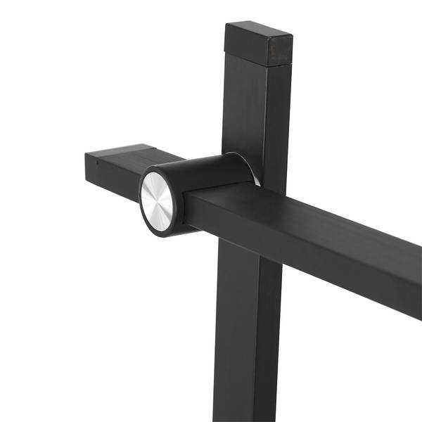 Staande LED-lamp Stekk ijzer - 1 lichtbron - zwart