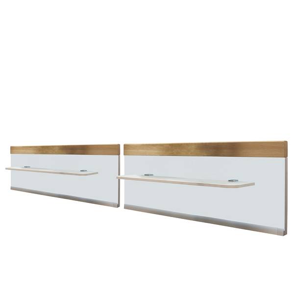 Nachtkommoden Paneel Barcelona III Braun - Eiche - Andere - 60 x 25 x 15 cm