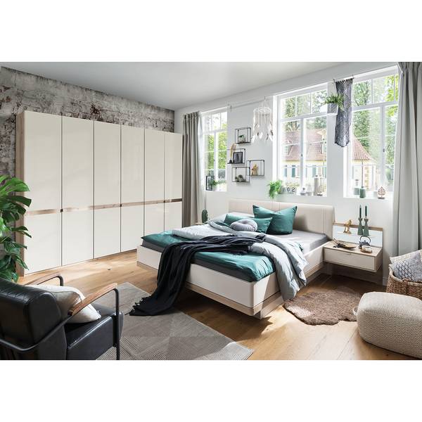 Nachtkommoden Paneel Barcelona III Braun - Eiche - Andere - 60 x 25 x 15 cm