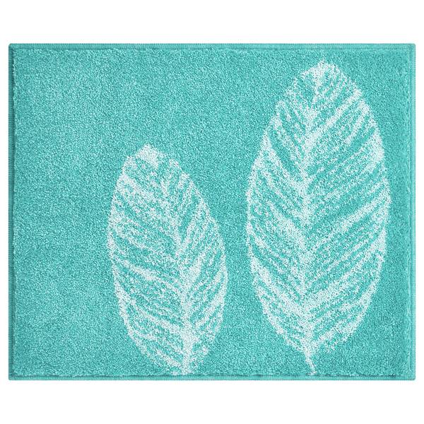 Tapis de WC Duetto Polyacrylique - Turquoise