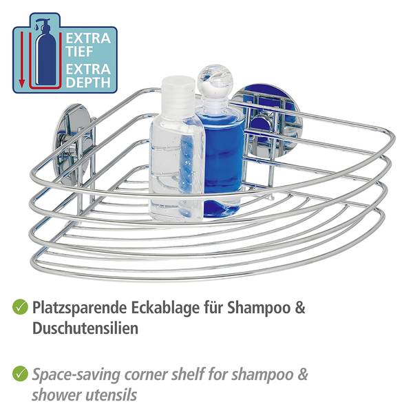 Turbo-Loc Eckablage Butono Stahl - Chrom