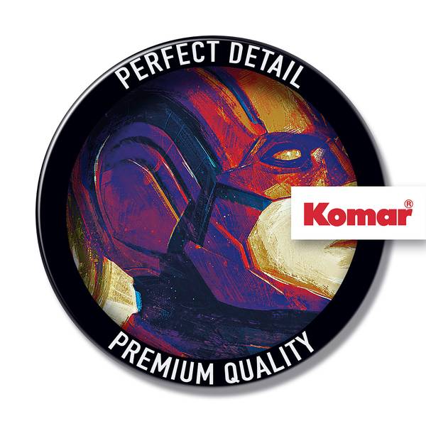 Vlies-fotobehang Captain Marvel Helmet Intissé - meerdere kleuren