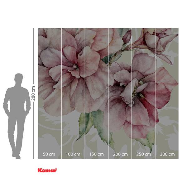 Fotomurale La Flor Tessuto non tessuto - Multicolore