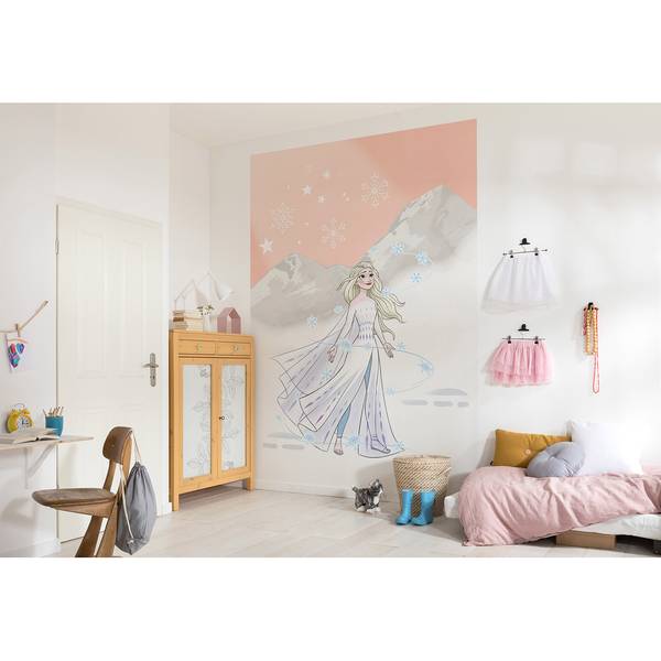 Papier peint intissé Frozen Winter Magic Intissé - Multicolore