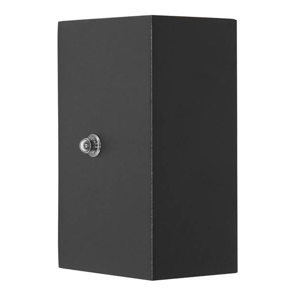 LED-Wandleuchte Buitenlamp Typ B Acrylglas / Aluminium - 2-flammig - Schwarz - Flammenanzahl: 2