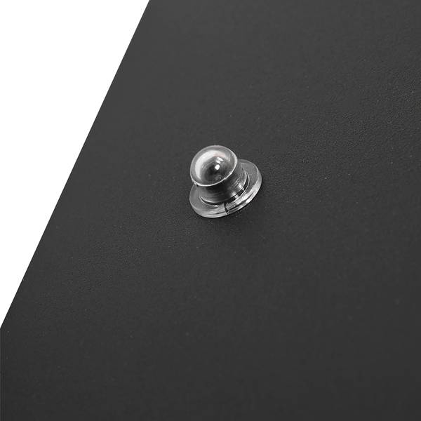 LED-Wandleuchte Buitenlamp Typ B Acrylglas / Aluminium - 2-flammig - Schwarz - Flammenanzahl: 2