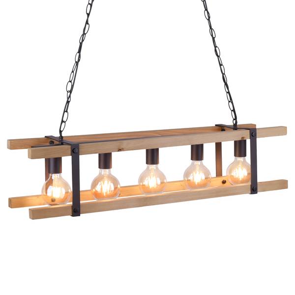 Hanglamp Edith III ijzer - 5 lichtbronnen