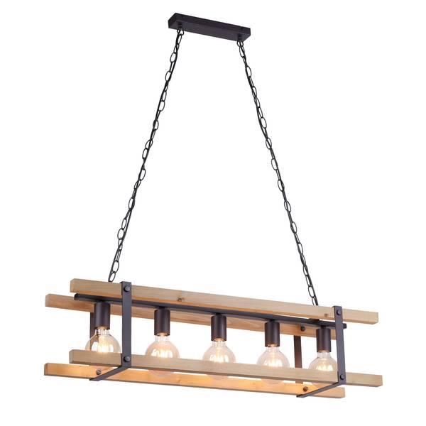 Hanglamp Edith III ijzer - 5 lichtbronnen