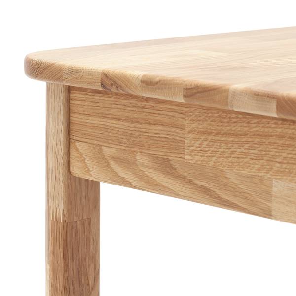 Esstisch Trino Wildeiche - Breite: 80 cm