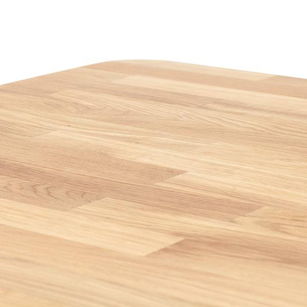 Esstisch Trino Wildeiche - Breite: 80 cm