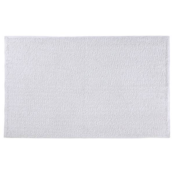 Badmat Chrissy katoen - wit - 65 x 115 cm