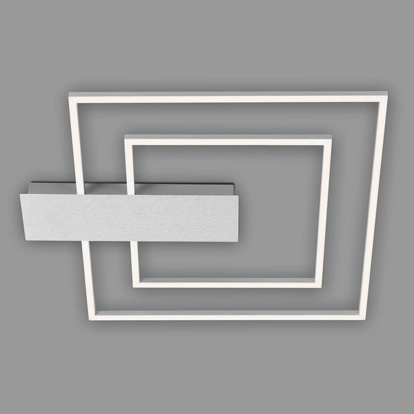 LED-Deckenleuchte Nico Duo II Polycarbonat / Eisen - 1-flammig