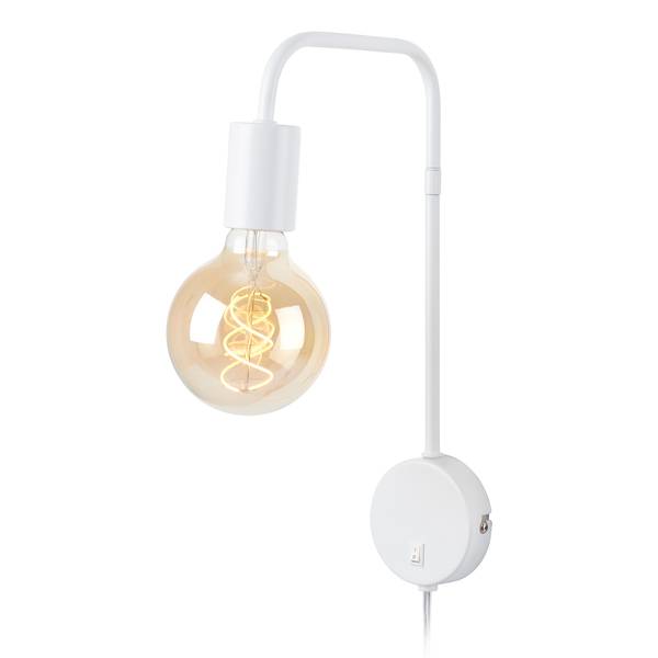 Tafellamp Alva ijzer - 1 lichtbron - wit