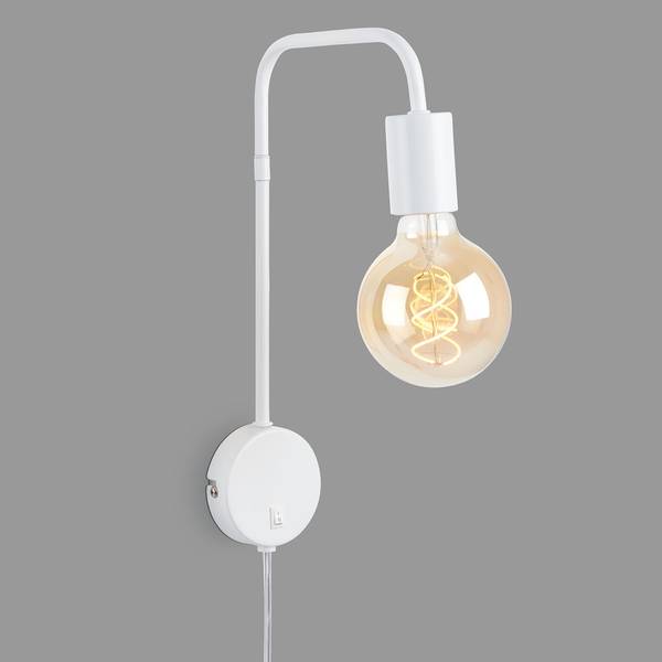 Tafellamp Alva ijzer - 1 lichtbron - wit