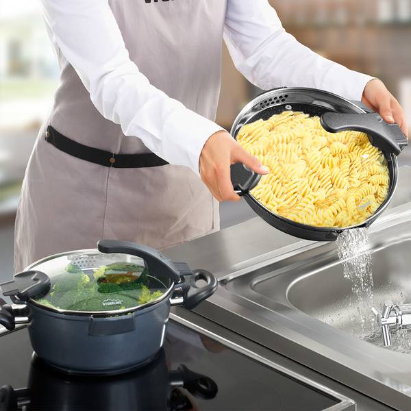 Kochtopf-Set FUTURE (8-tlg.) Aluminium - Anthrazit