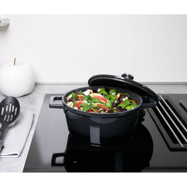 Mini-Bräter Lentia Aluminium - Schwarz - ø 20