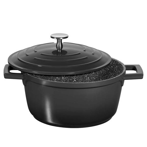 Mini-Bräter Lentia Aluminium - Schwarz - ø 20