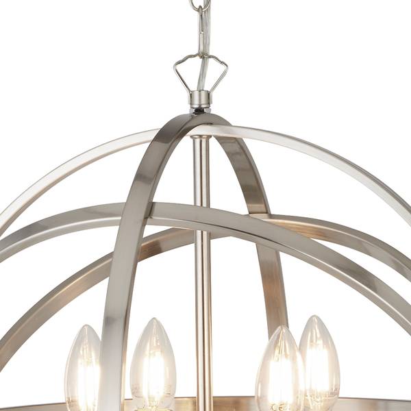 Orbit Pendentif Argenté - Métal - 46 x 210 x 46 cm