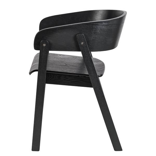 Armlehnenstuhl Goose Schwarz