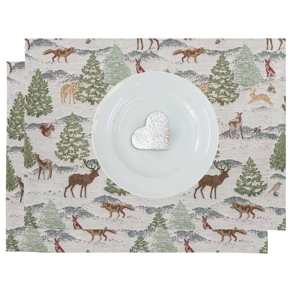 Tovaglietta 9536 (2) Tessuto misto - Multicolore