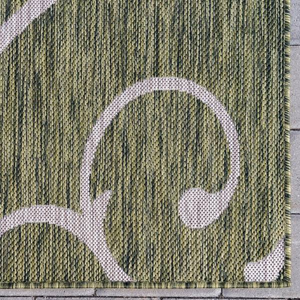 In- & outdoorvloerkleed Beauties I polypropeen - groen - 150 x 245 cm