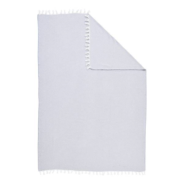 Plaid Elena Tissu mélangé - Argenté - 160 x 220 cm