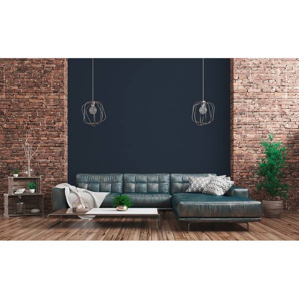 Papier peint en intissé Ava III Intissé - Bleu