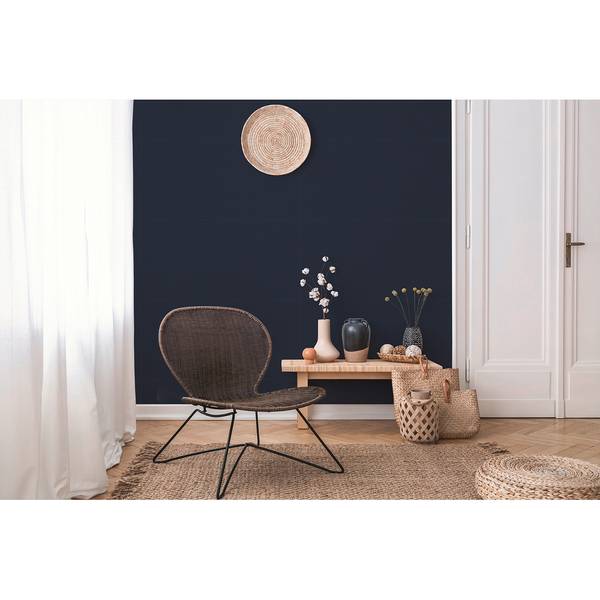 Papier peint en intissé Ava III Intissé - Bleu