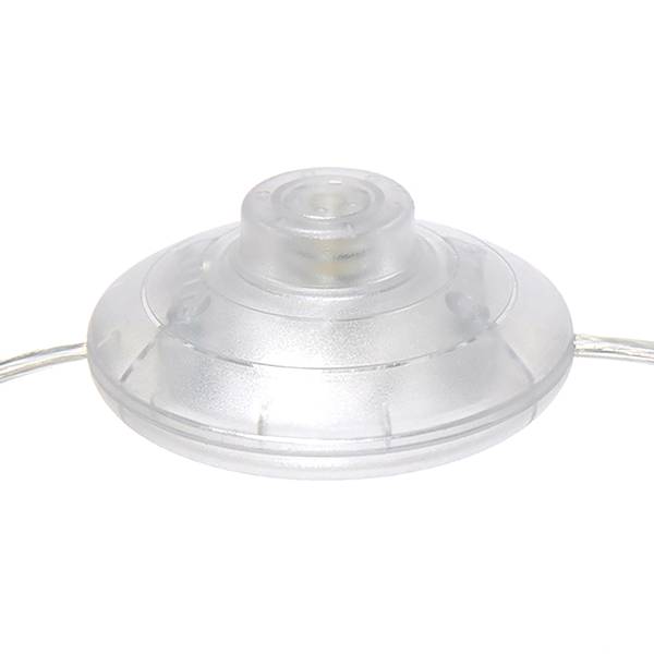 Staande lamp Liiri I katoen/aluminium - 1 lichtbron