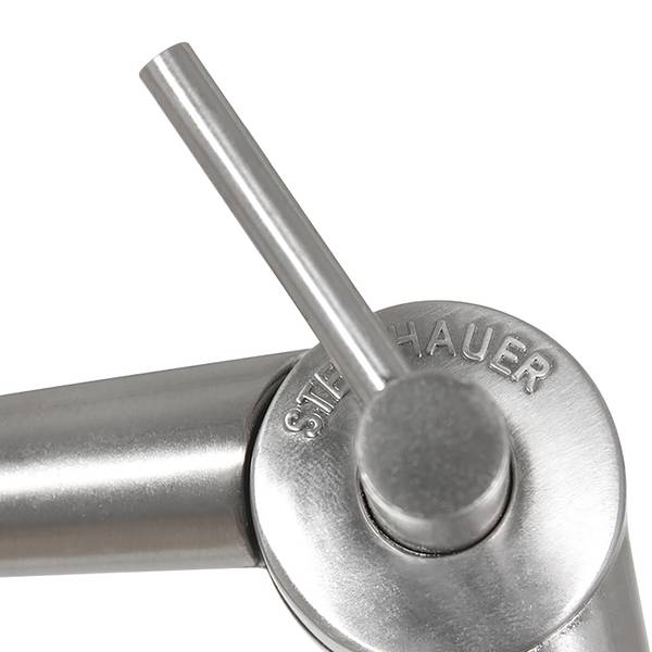 Wandleuchte Liiri IV Samt / Aluminium - 1-flammig - Silber
