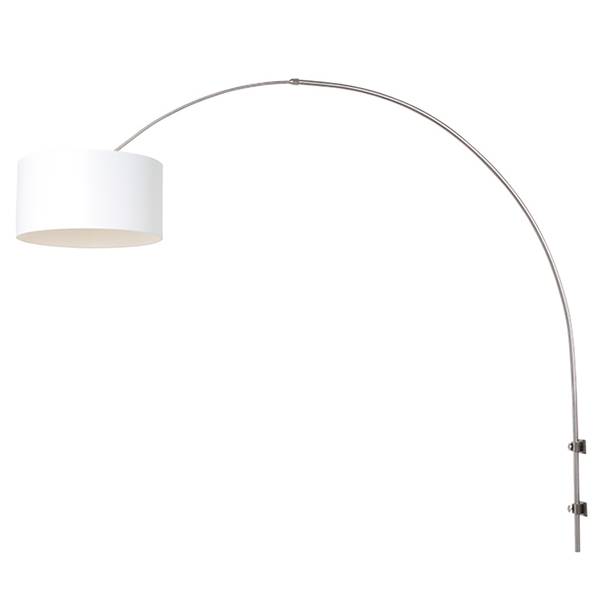 Wandlamp Liiri XV katoen/aluminium - 1 lichtbron