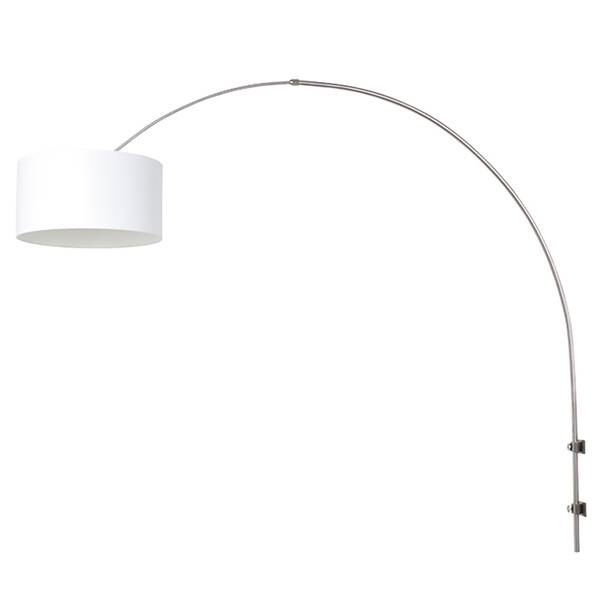 Wandlamp Liiri XV katoen/aluminium - 1 lichtbron