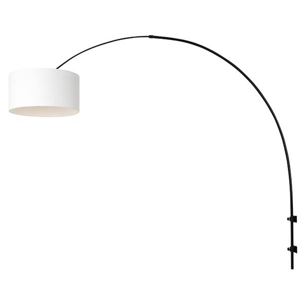 Wandlamp Liiri XIII katoen/aluminium - 1 lichtbron