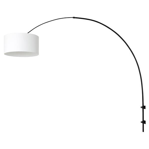 Wandlamp Liiri XIII katoen/aluminium - 1 lichtbron