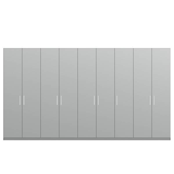 Drehtürenschrank SKØP pure Seidengrau - 405 x 222 cm