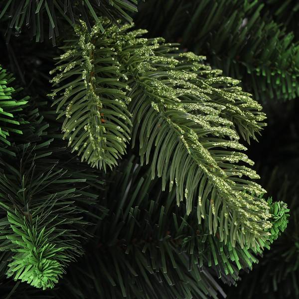 Künstlicher Weihnachtsbaum Laus Polyethylen - Grün - ∅ 96 cm - Höhe: 120 cm