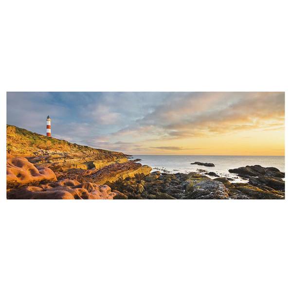 Tableau en verre Tarbat Ness Beige - 125 x 50 x 0,4 cm