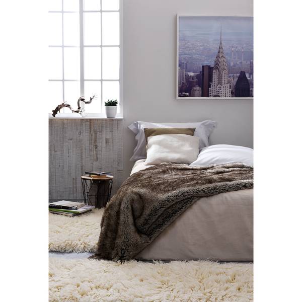 Wollen vloerkleed Flokos 2450 scheerwol - wit - 160 x 230 cm