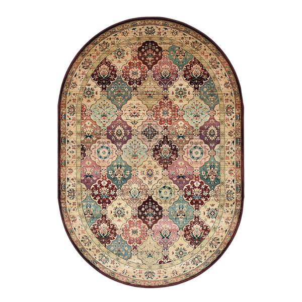 Kurzflorteppich Gabiro 208 II Polypropylene - Rot - 190 x 290 cm