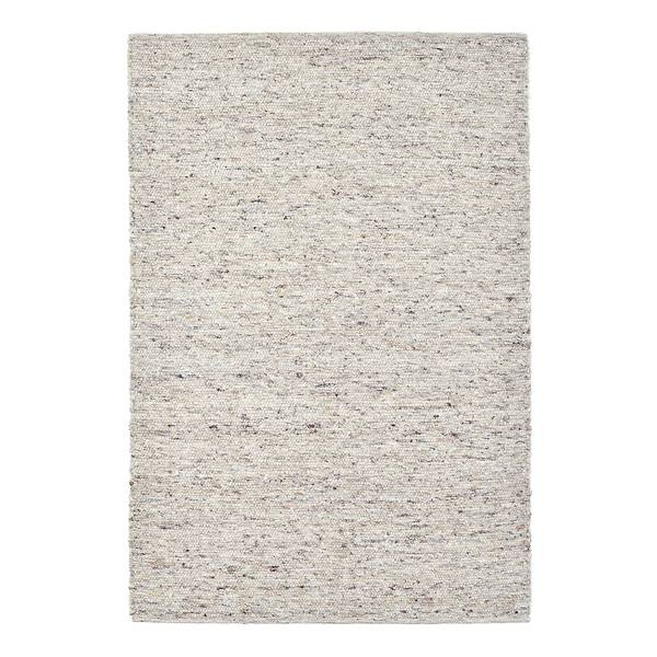 Wollteppich Alm-Glück Schurwolle - Sand - 70 x 130 cm