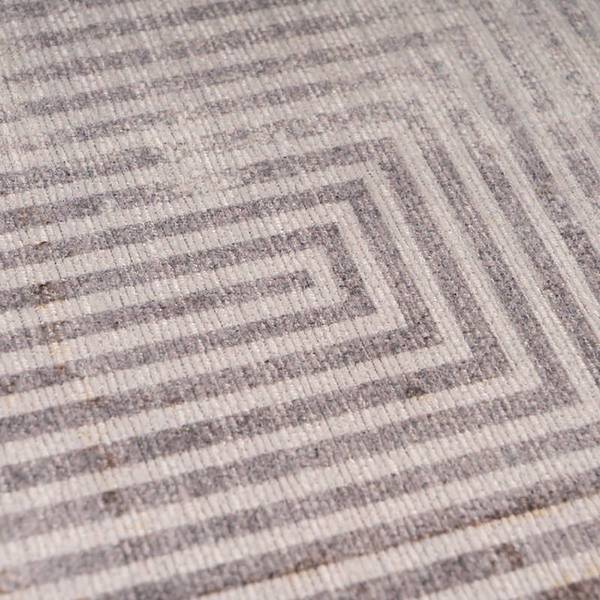 Laagpolig vloerkleed Maya 600 polyester - grijs - 80 x 150 cm