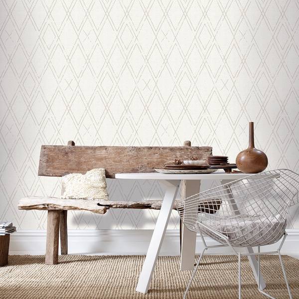 Vliestapete Ethnic Berber Beige - 0,52m  x 10,05m  x 0,02m