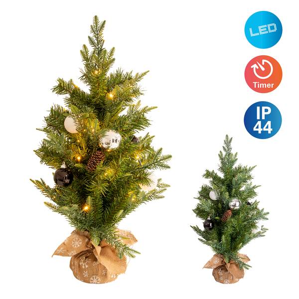 Staande LED-lamp Malvern polyester PVC - 40 lichtbronnen