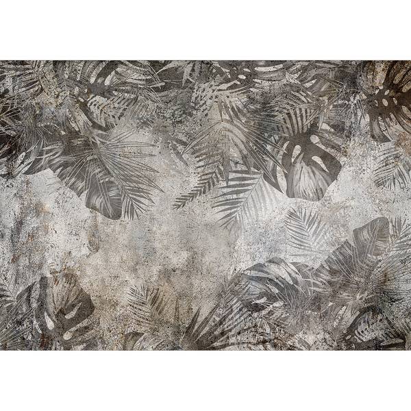Vlies-fotobehang Natural Whispers vlies - zwart/wit - 100 x 70 cm