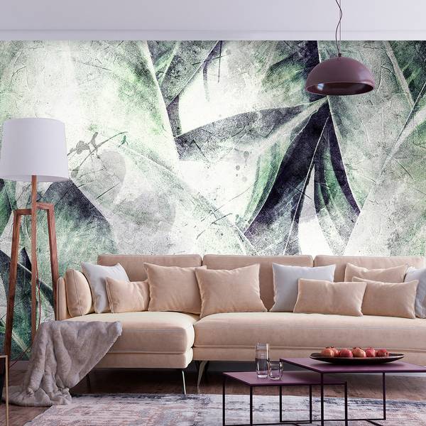 Vlies Fototapete Green Grove Vlies - Mehrfarbig - 200 x 140 cm