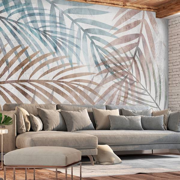 Vlies-fotobehang Sunny Composition vlies - meerdere kleuren - 200 x 140 cm