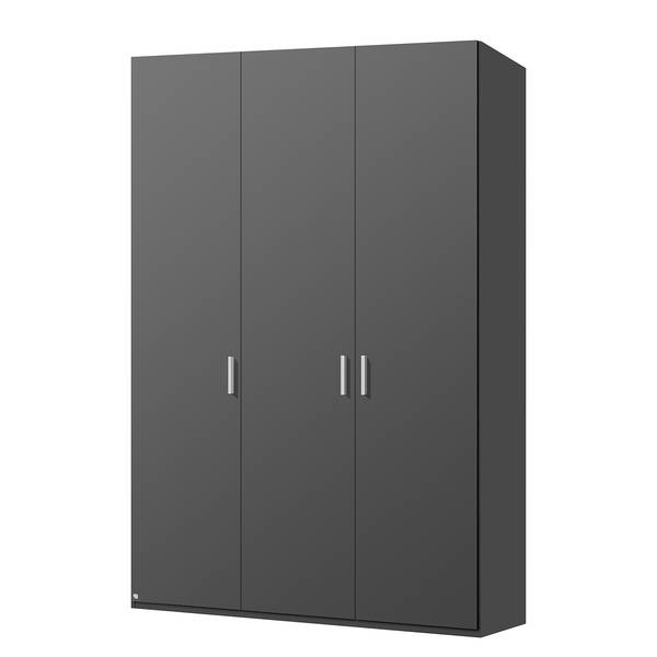 Drehtürenschrank SKØP XVI Graphit - 136 x 223 cm