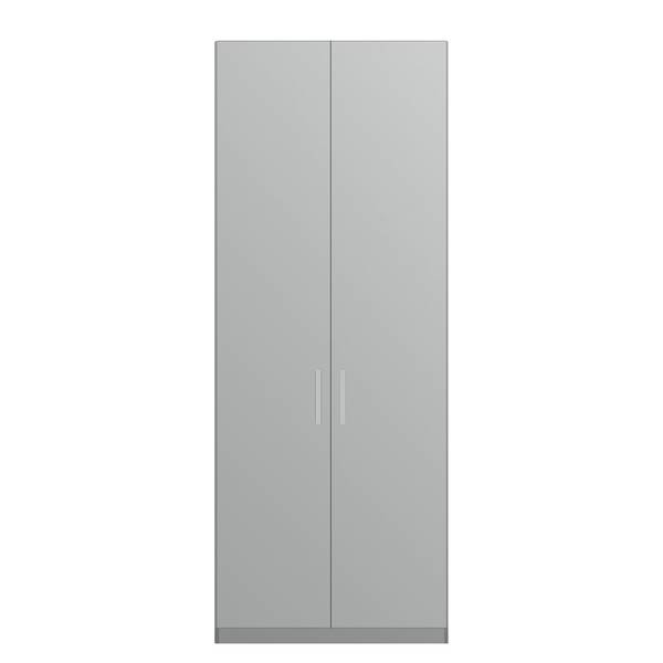 Drehtürenschrank SKØP XVI Seidengrau - 91 x 235 cm