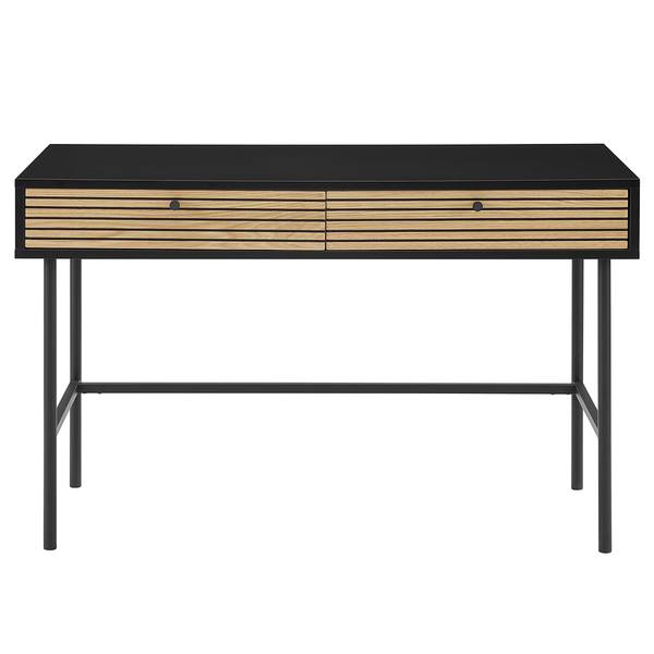Konsolentisch Uckerby Echtholzfurnier - Eiche / Schwarz