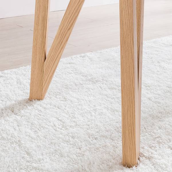 Esstisch Champlost Weiß / Eiche - Breite: 200 cm